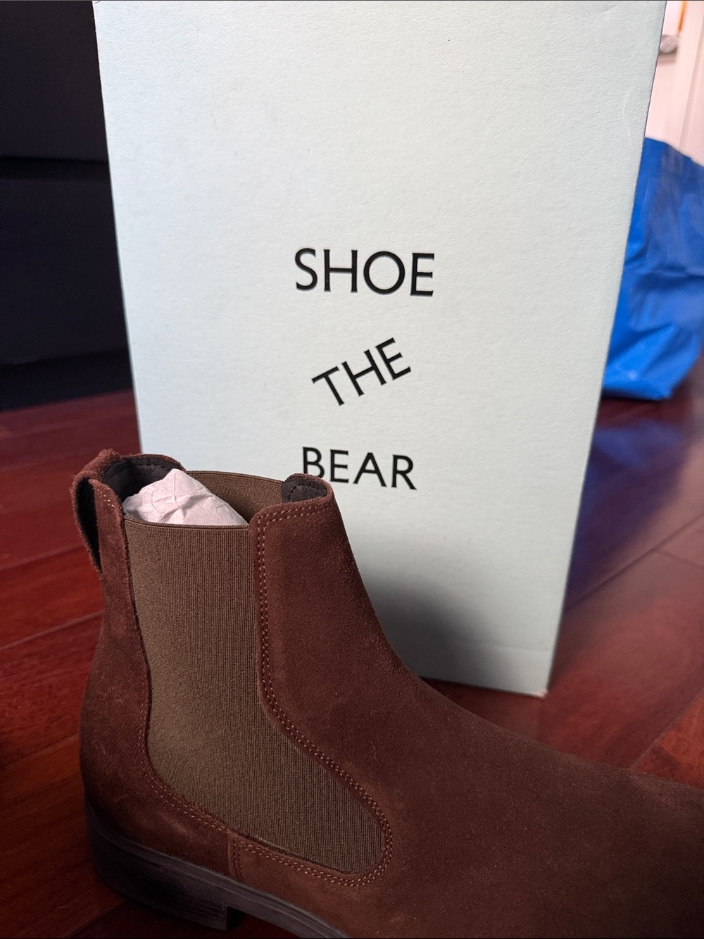 Shoe The Bear Brown Suede Chukka Boot